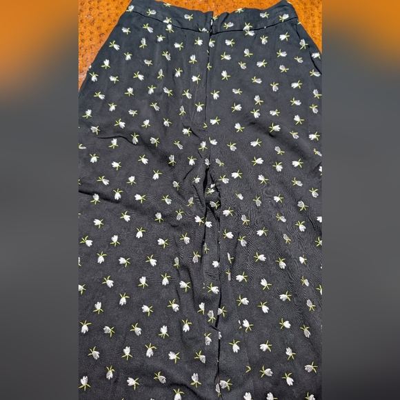 Jill Jill Stuart‎ Embroidered Wide Leg Pant Size 2 0044 - Picture 2 of 9